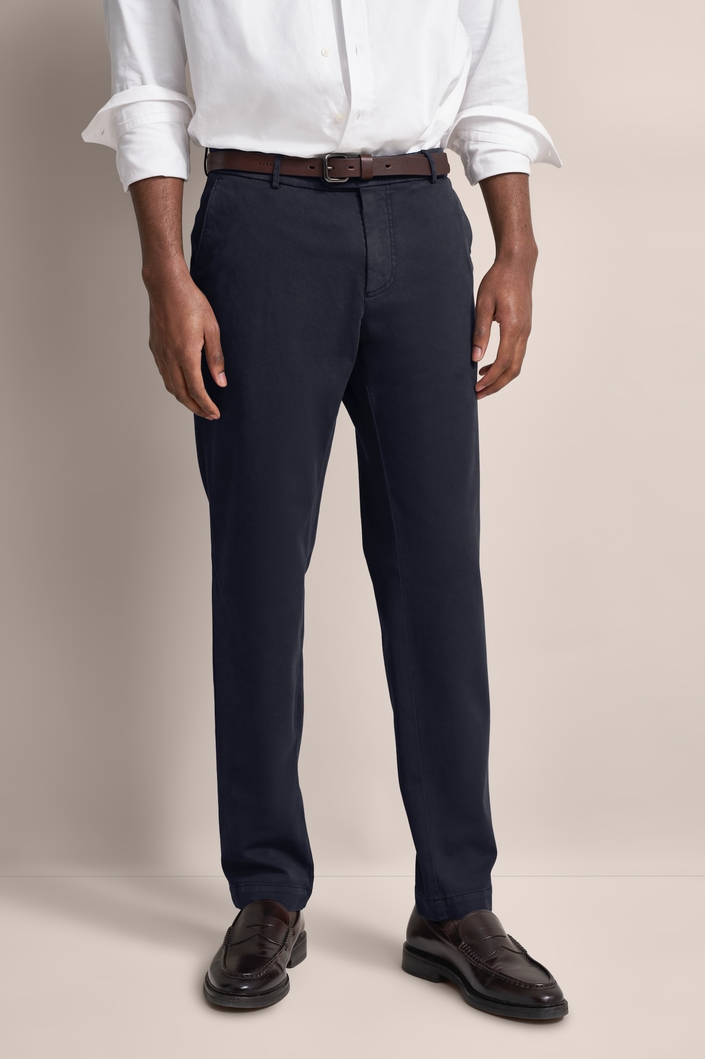 bugatti Stoffhose, aus einem Baumwoll-Elasthan-Mix bugatti Stoffhose, aus einem Baumwoll-Elasthan-Mix von Bugatti