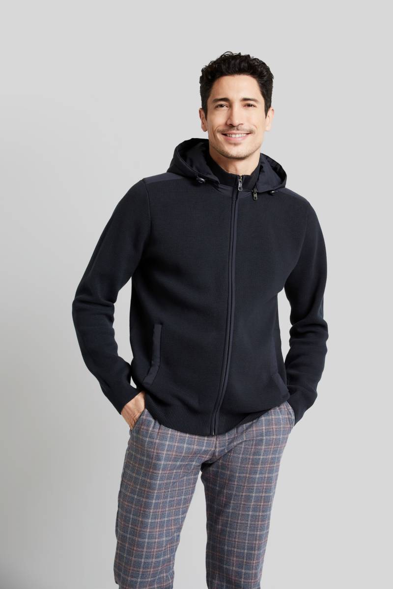 bugatti Strickjacke, aus reiner Baumwolle von Bugatti