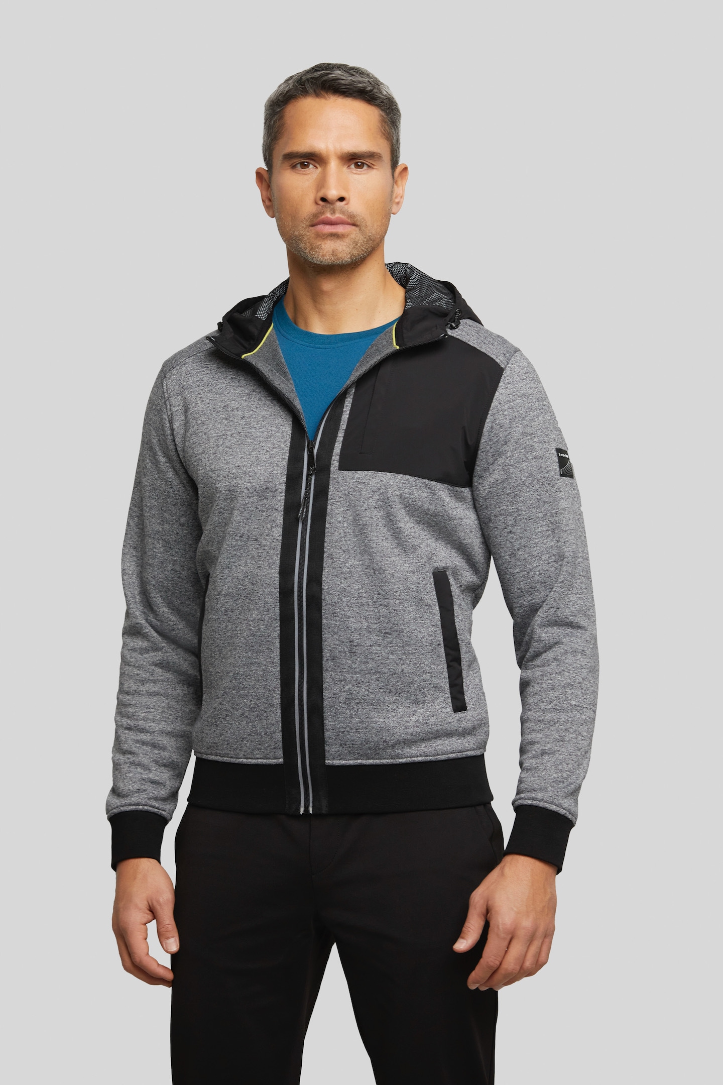 bugatti Sweatjacke, mit Kapuze von Bugatti