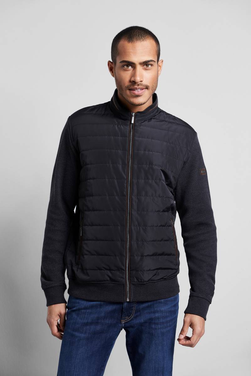 bugatti Sweatjacke, mit Querstepp von Bugatti