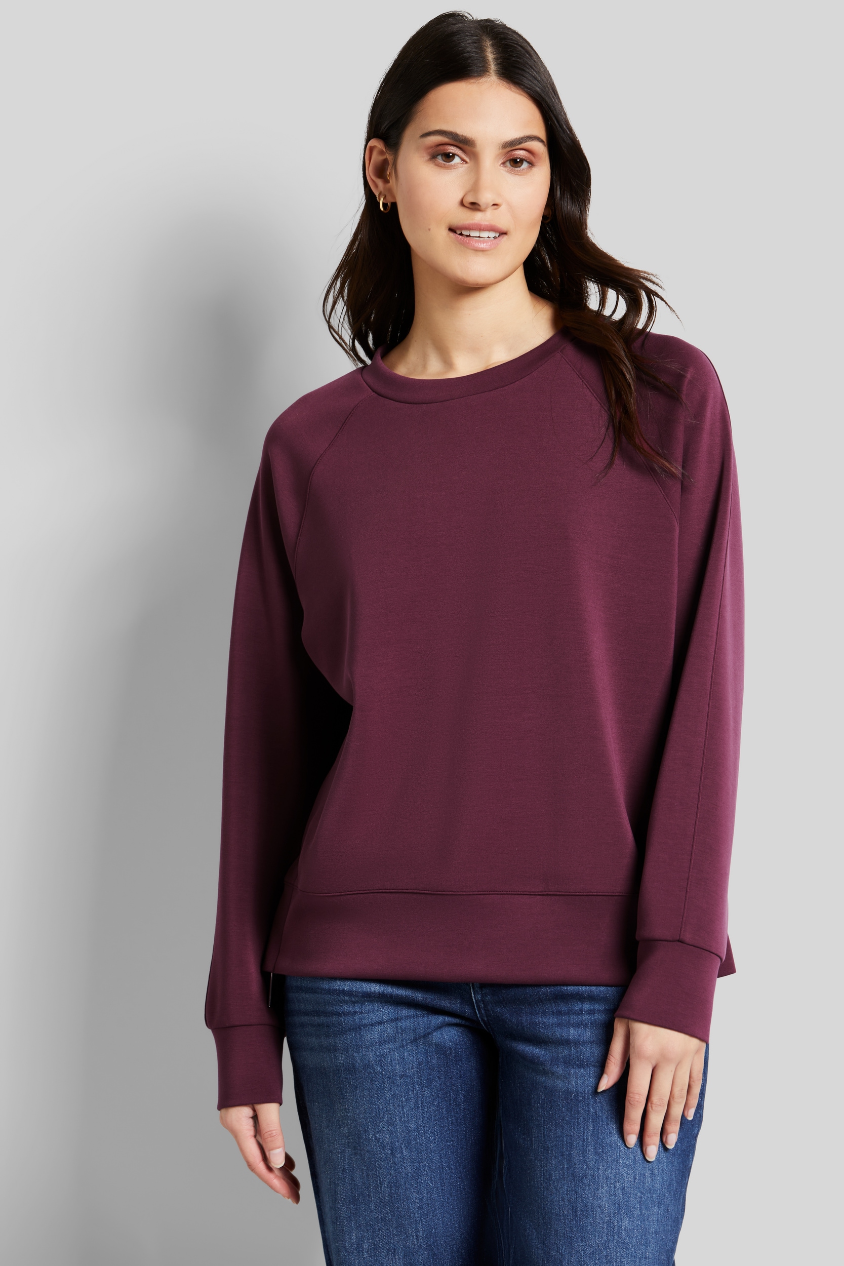 bugatti Sweatshirt, aus elastischer Modalware bugatti Sweatshirt, aus elastischer Modalware von Bugatti
