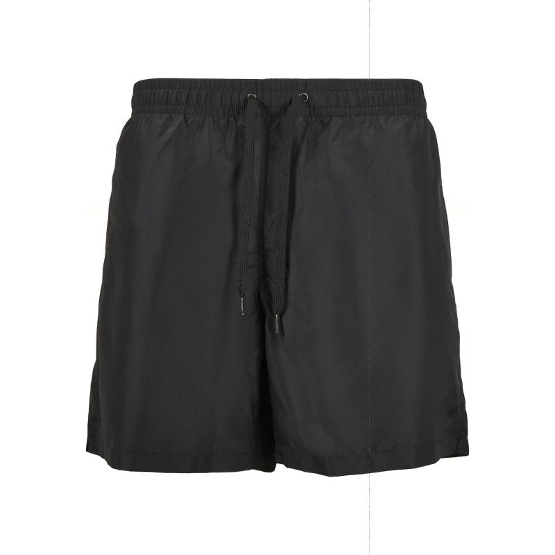 Badeshorts, Recyceltes Material Herren Schwarz 4XL von Build Your Own