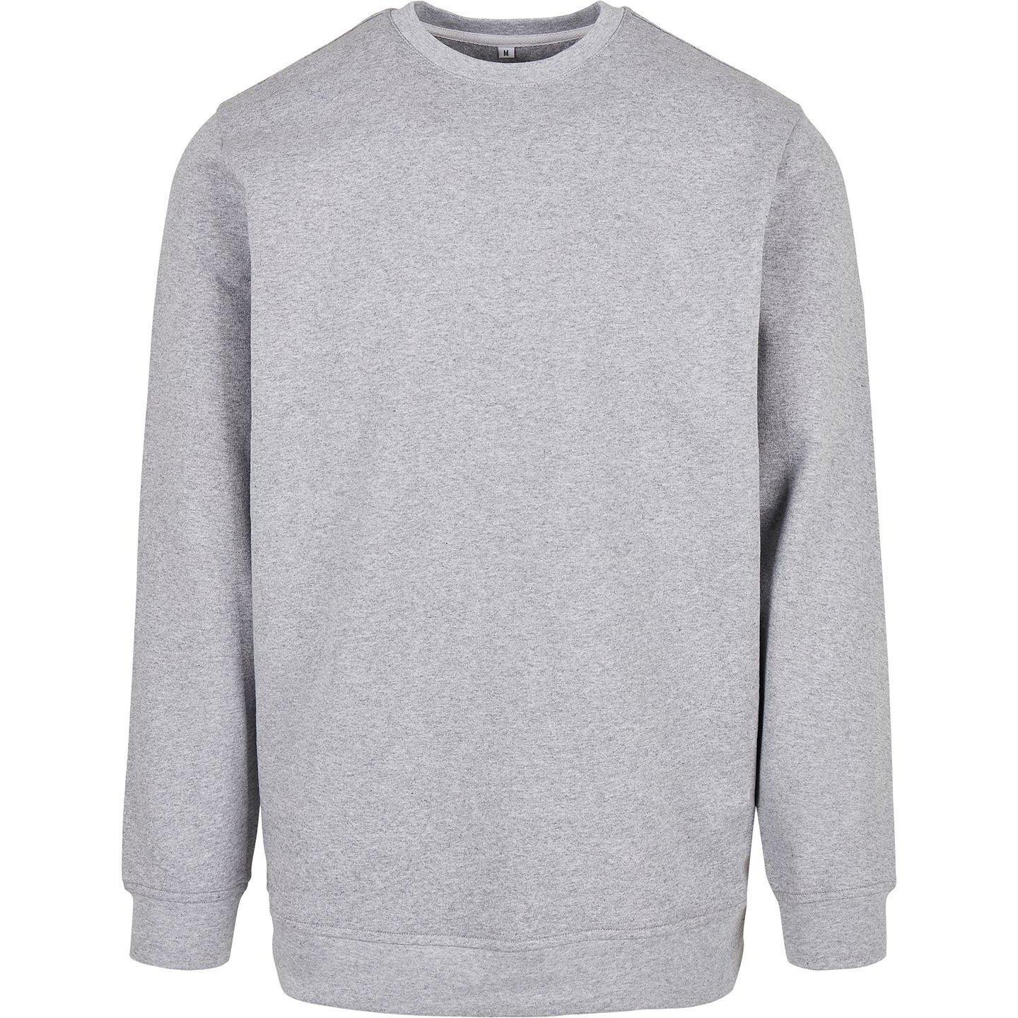 Build Your Own - Basic Crew Neck Sweatshirt, für Herren, Grau, Größe S von Build Your Own