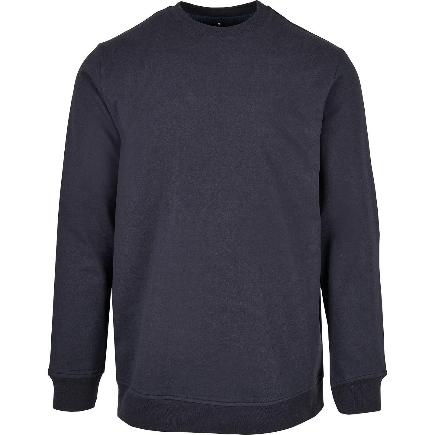 Basic Crew Neck Sweatshirt Herren Marine XS von Build Your Own