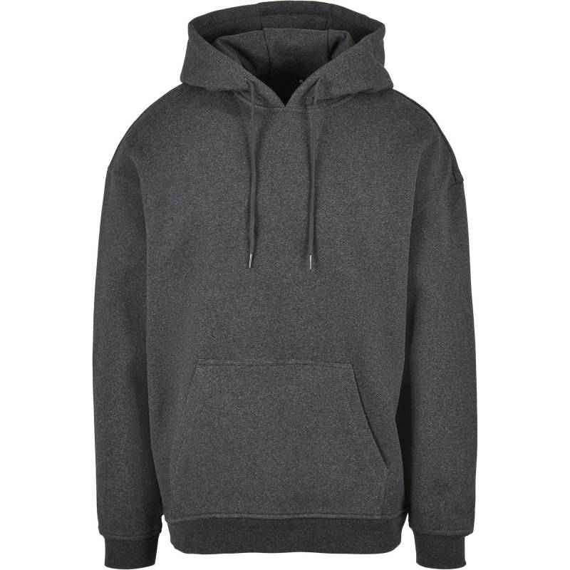 Basic Kapuzenpullover Herren Charcoal Black 5XL von Build Your Own