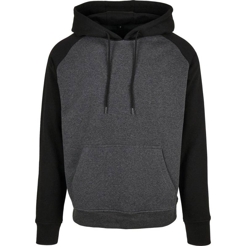 Basic Kapuzenpullover Herren Charcoal Black M von Build Your Own