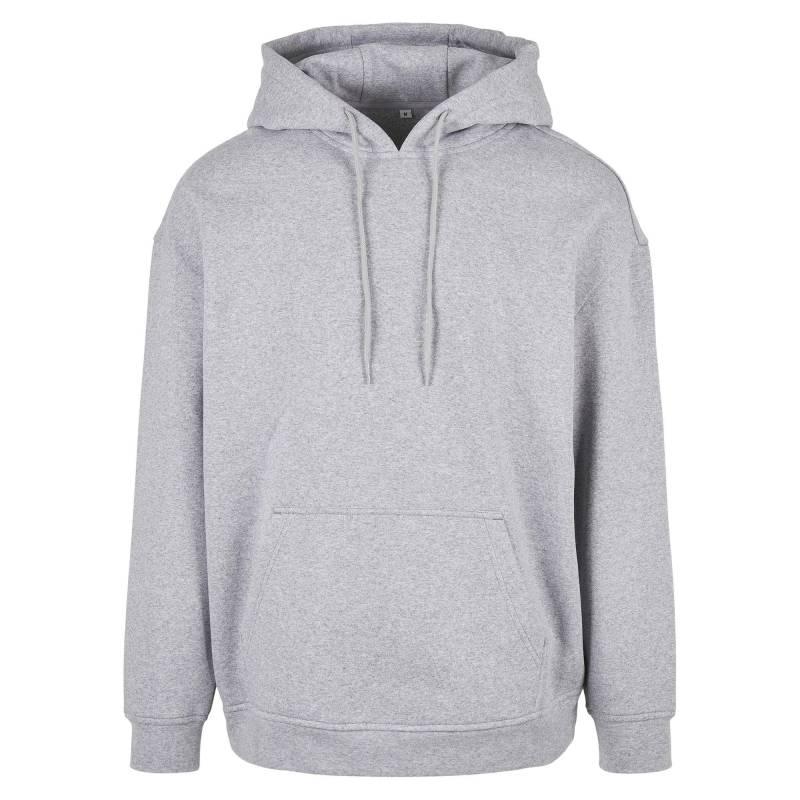 Basic Kapuzenpullover Herren Grau L von Build Your Own