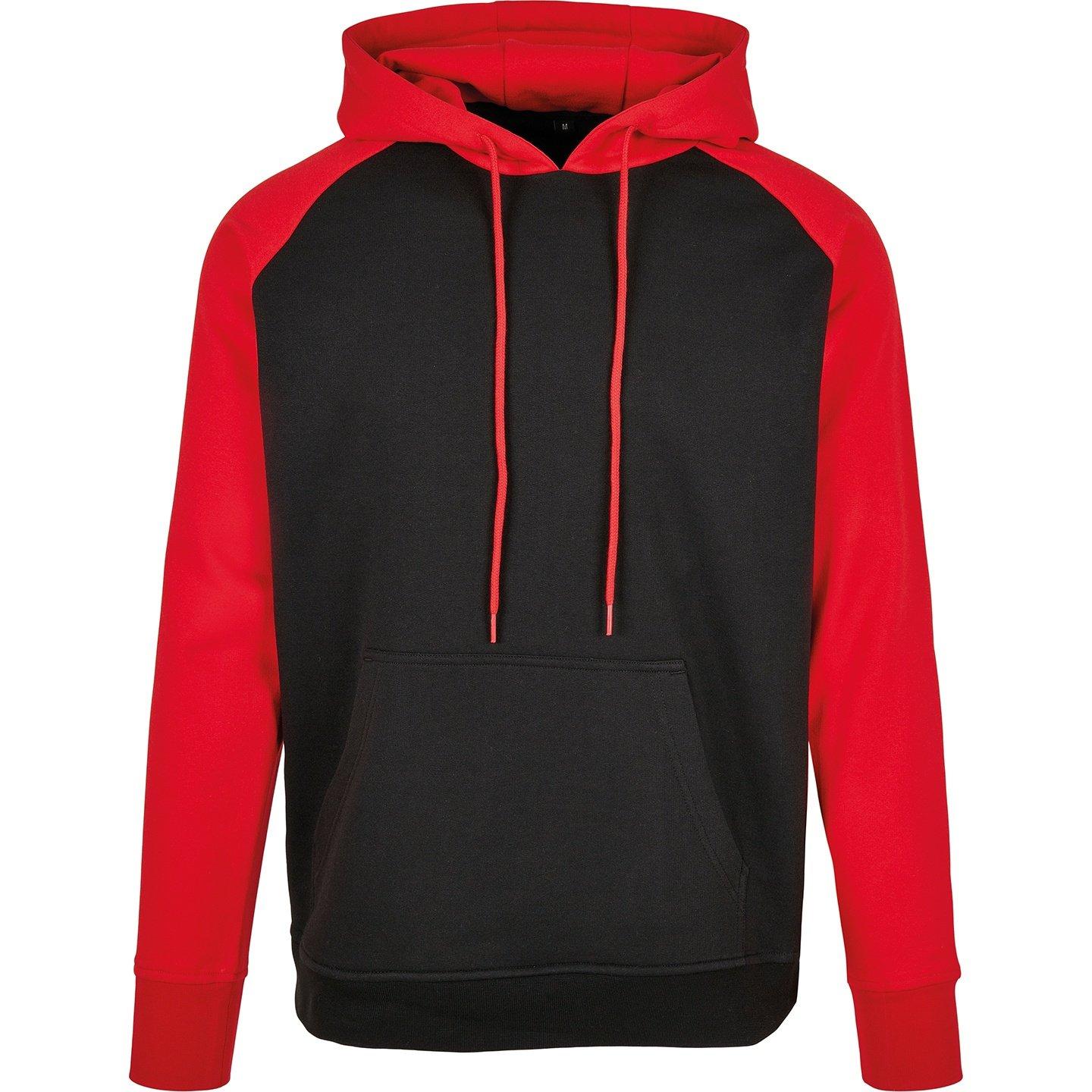 Basic Kapuzenpullover Herren Schwarz M von Build Your Own