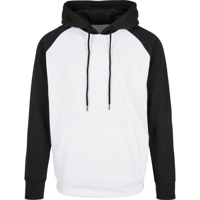 Basic Kapuzenpullover Herren Weiss 3XL von Build Your Own