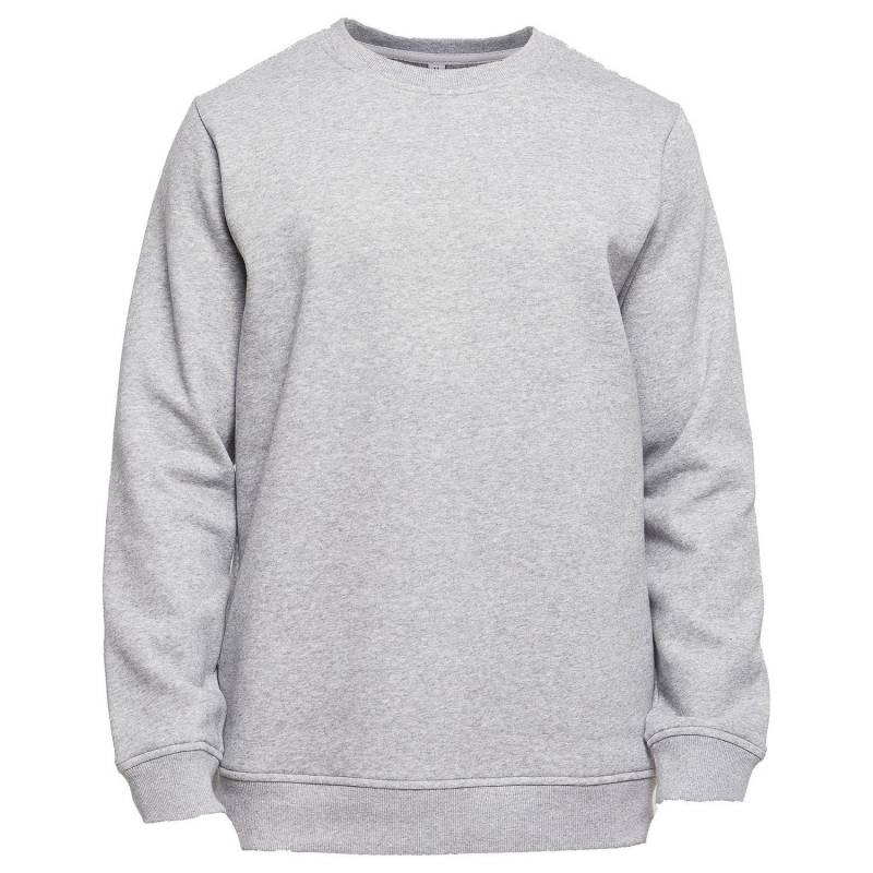 Basic Sweatshirt Herren Grau M von Build Your Own