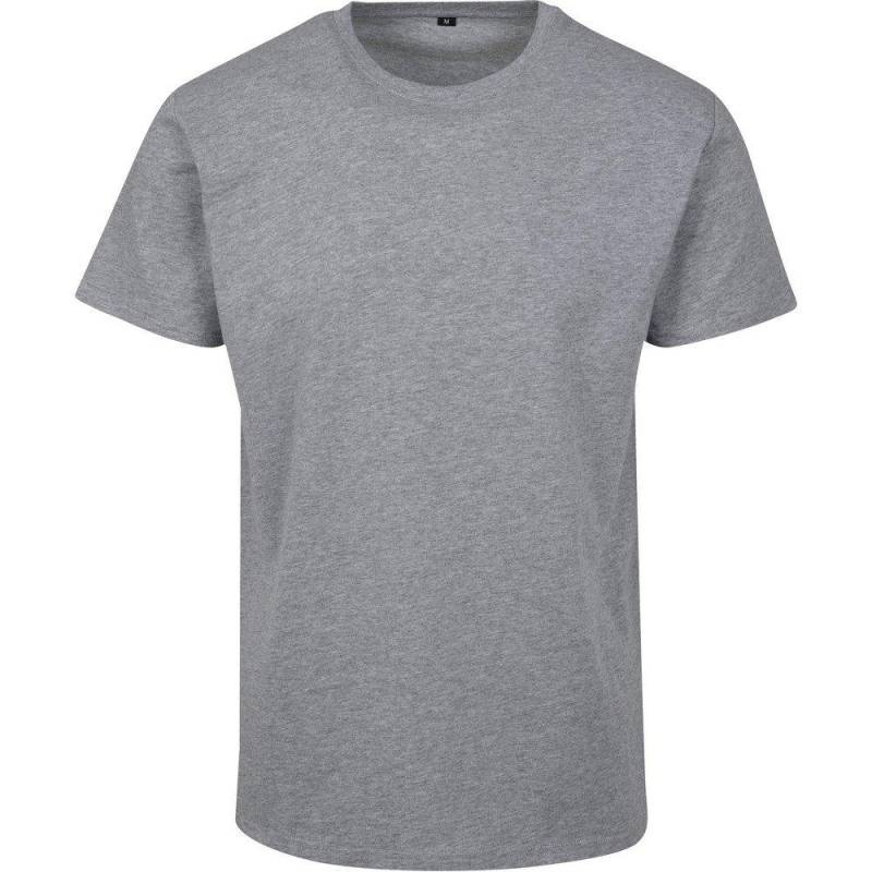 Basic Tshirt Herren Grau 3XL von Build Your Own