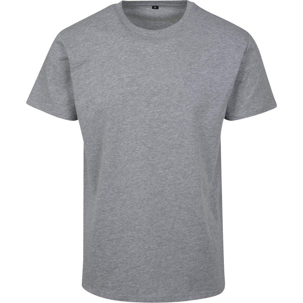 Basic Tshirt Herren Grau 5XL von Build Your Own