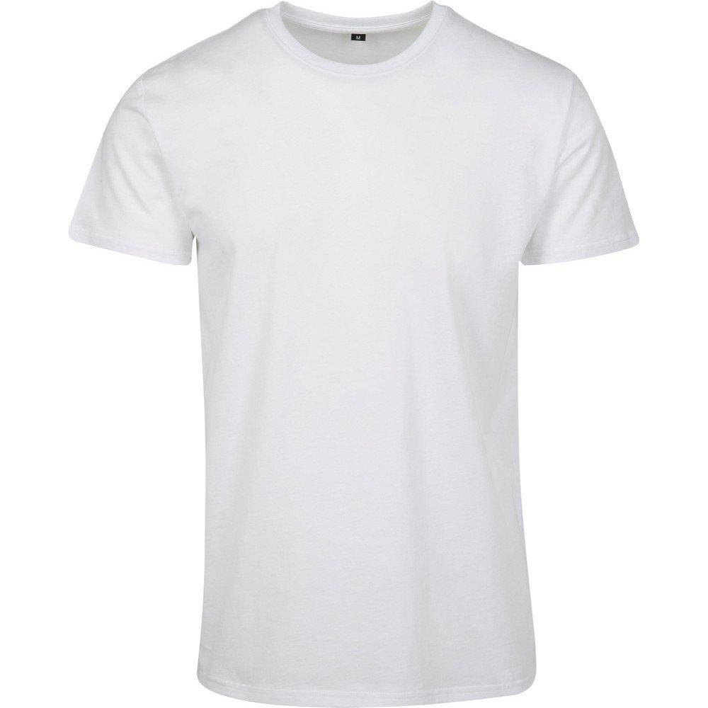 Basic Tshirt Herren Weiss 3XL von Build Your Own