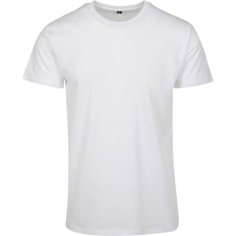 Basic Tshirt Herren Weiss XS von Build Your Own