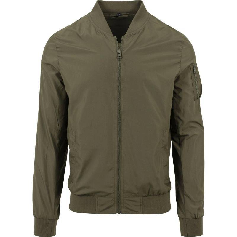 Bomberjacke Damen Olivegrün M von Build Your Own