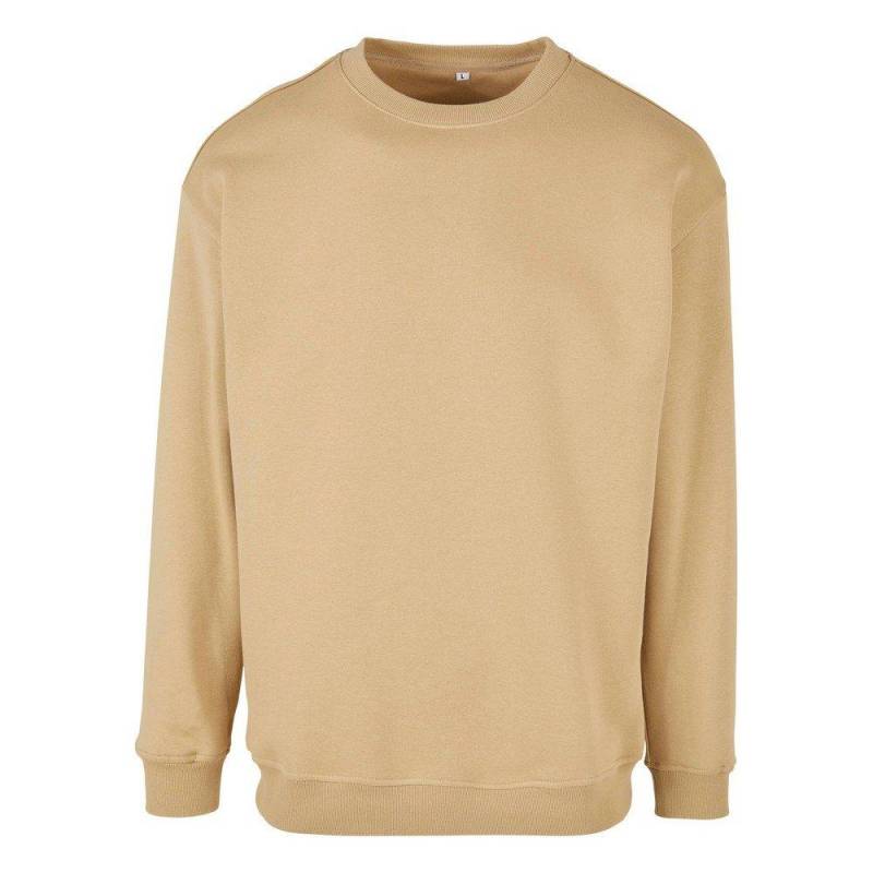 Crew Neck Pullover Herren Beige 5XL von Build Your Own