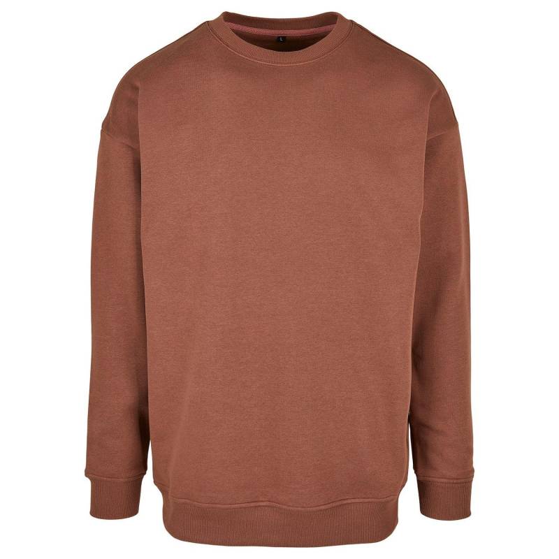 Crew Neck Pullover Herren Braun 3XL von Build Your Own