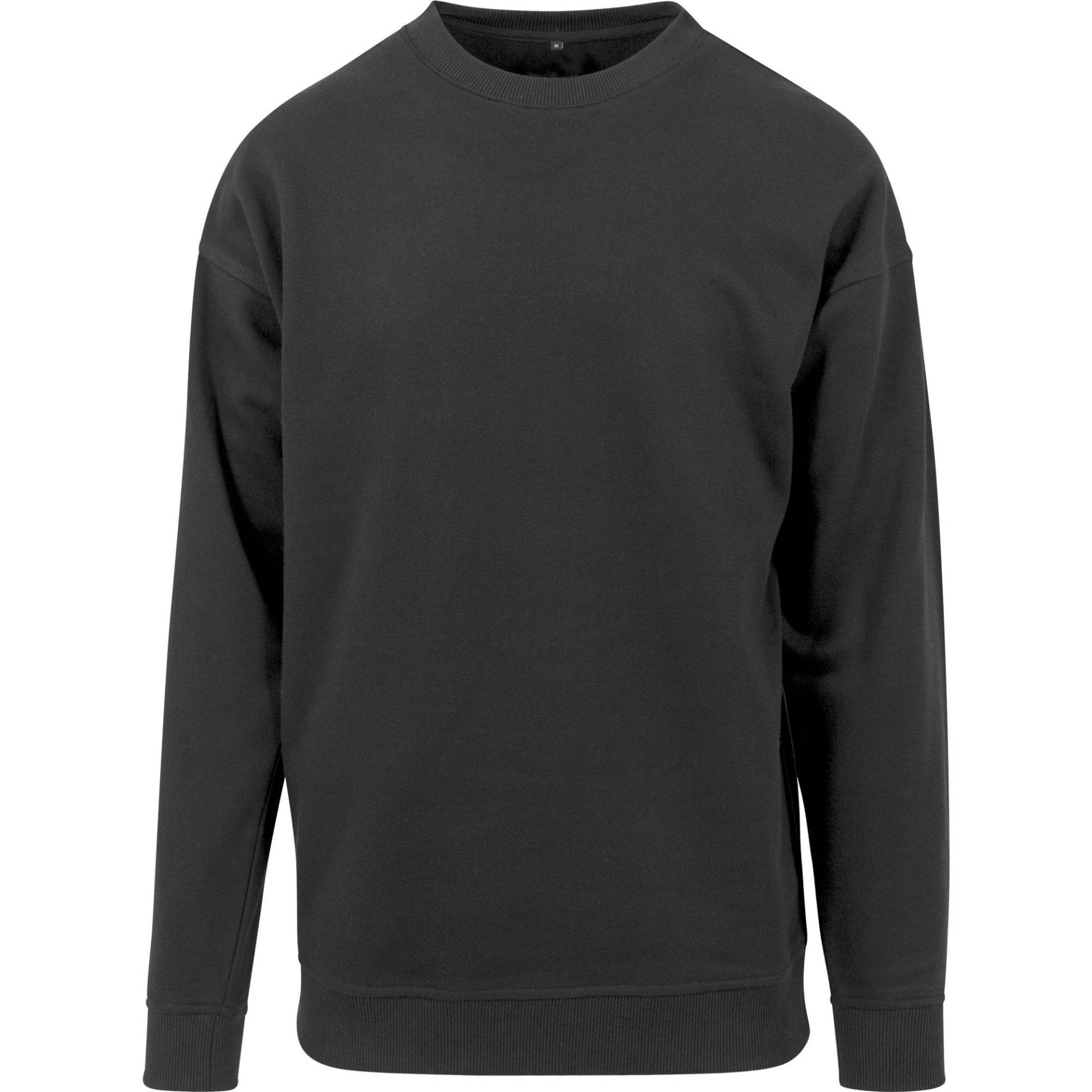 Crew Neck Pullover Herren Schwarz 3XL von Build Your Own