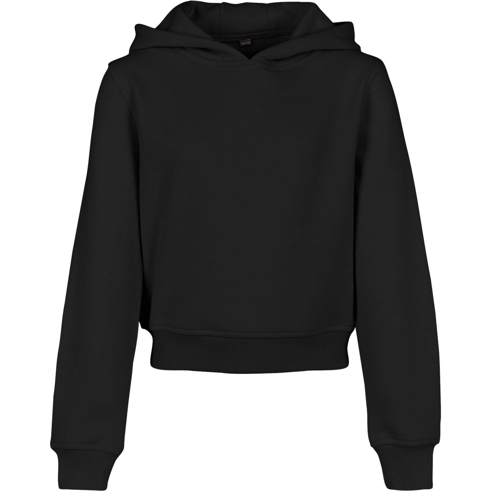 Build Your Own - Cropp Kapuzenpullover, 128, Schwarz von Build Your Own