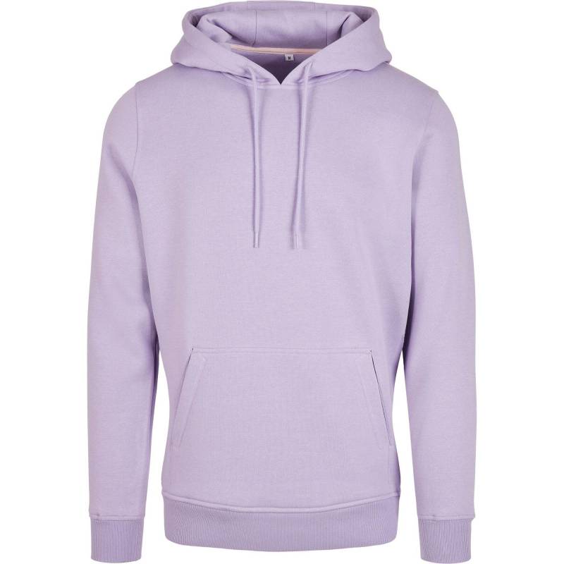 Heavy Kapuzenpullover Herren Flieder L von Build Your Own