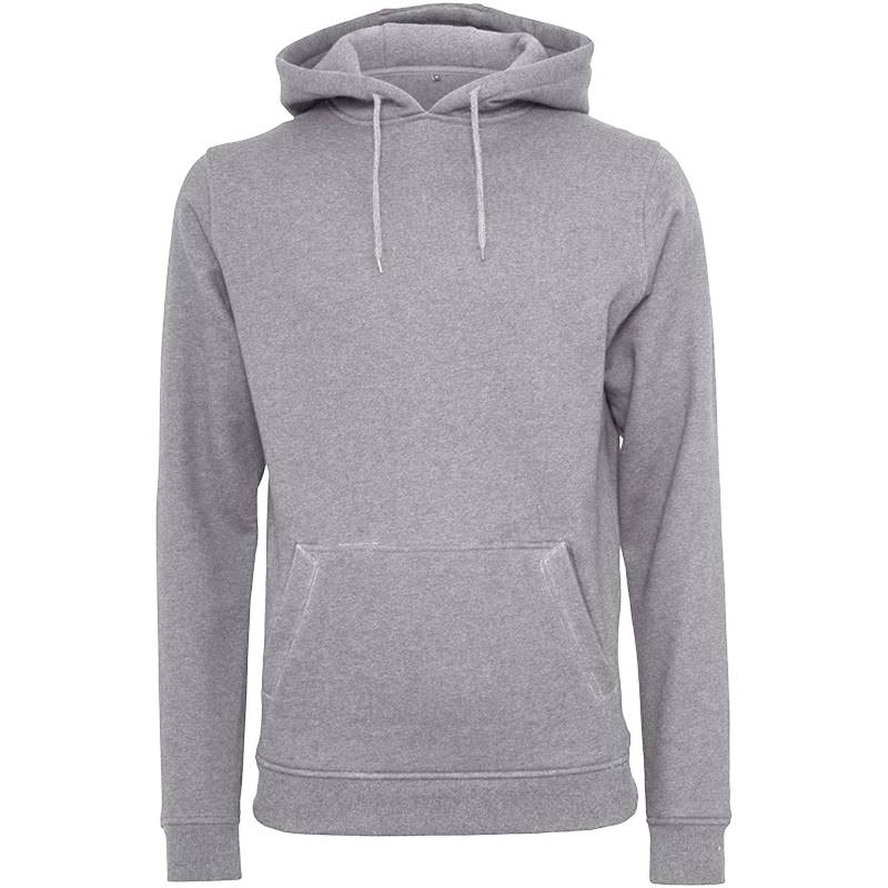 Heavy Kapuzenpullover Herren Grau 4XL von Build Your Own