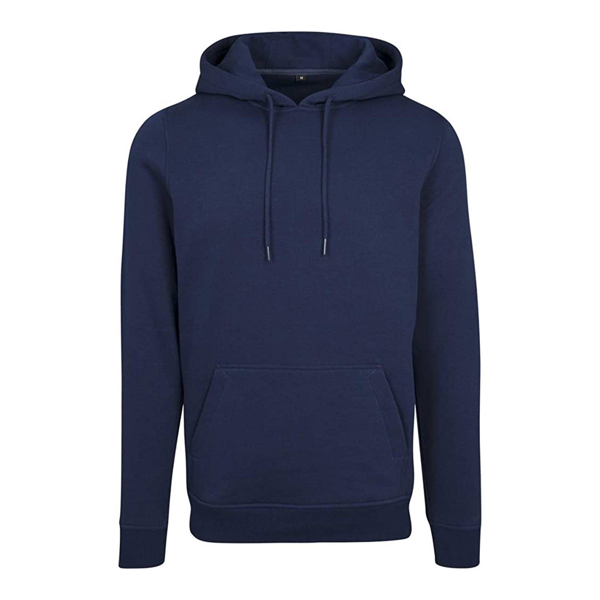 Heavy Kapuzenpullover Herren Marine M von Build Your Own