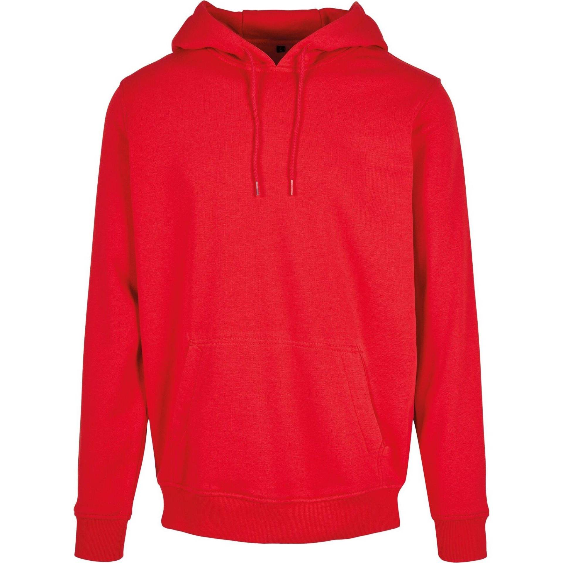 Heavy Kapuzenpullover Herren Rot Bunt 3XL von Build Your Own