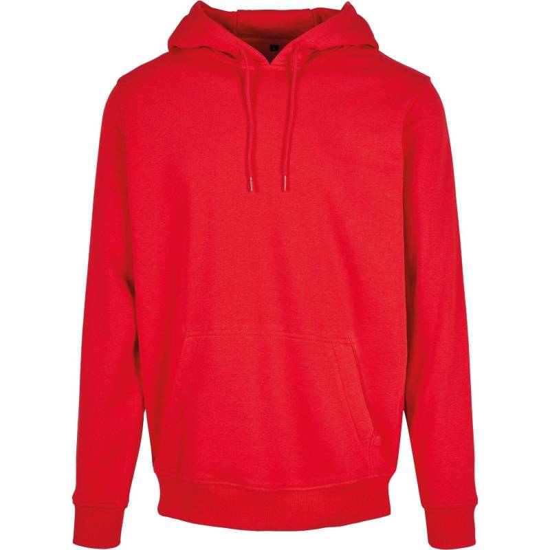 Heavy Kapuzenpullover Herren Rot Bunt 3XL von Build Your Own