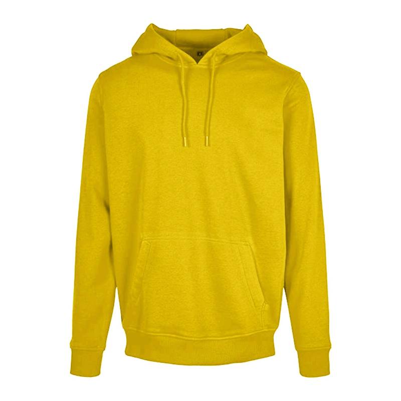 Heavy Kapuzenpullover Herren Senfgelb XXL von Build Your Own