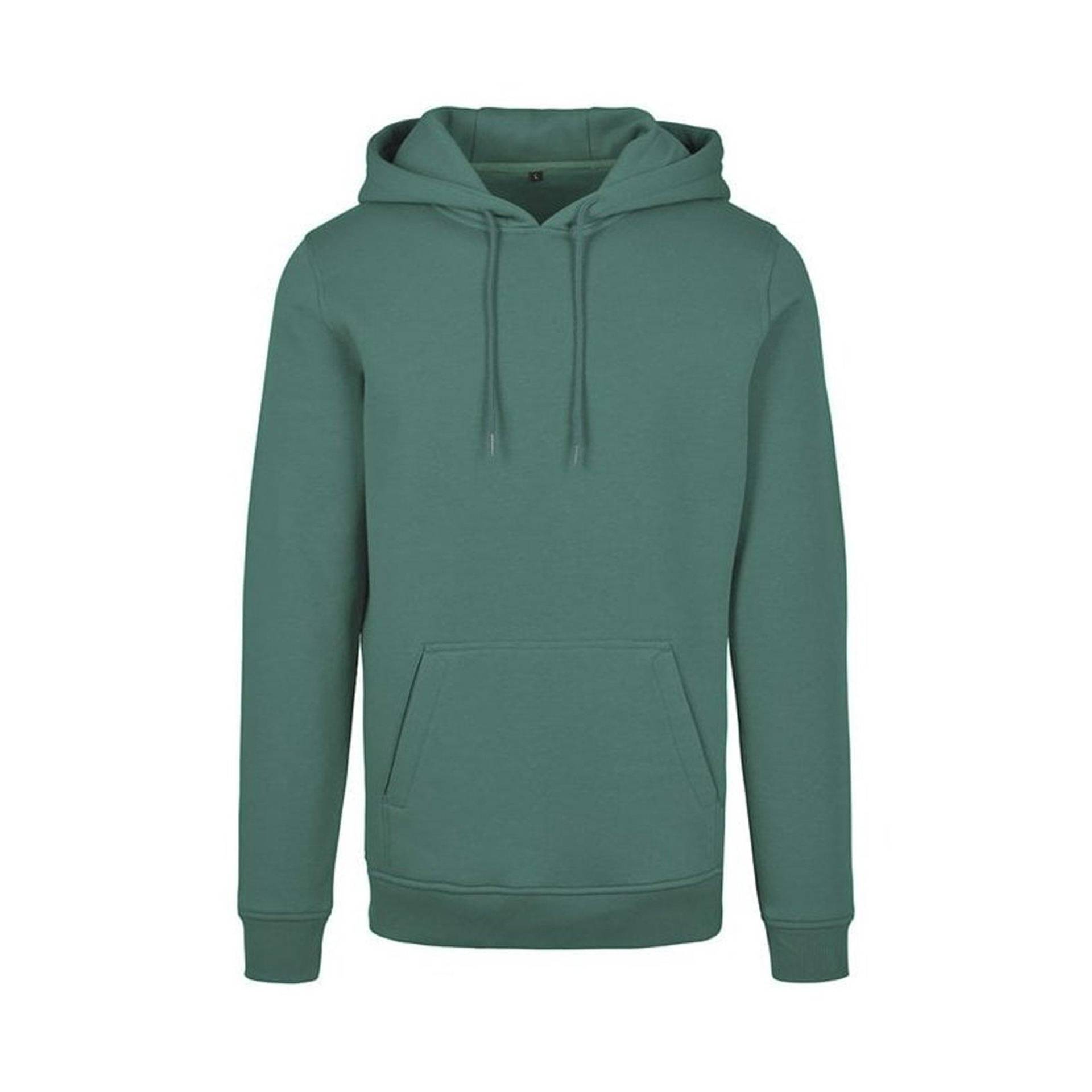 Heavy Kapuzenpullover Herren Waldgrün XXL von Build Your Own