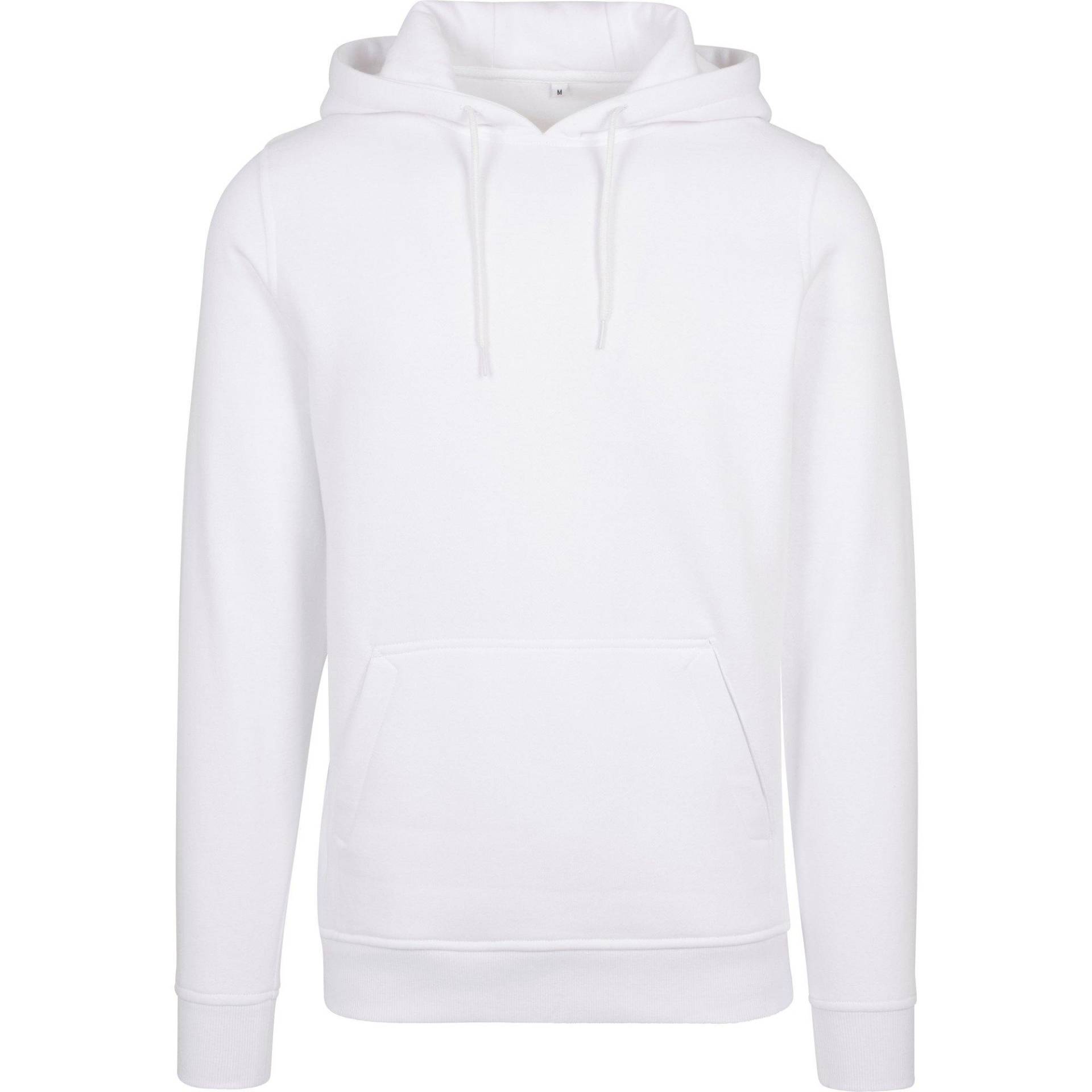 Heavy Kapuzenpullover Herren Weiss 5XL von Build Your Own