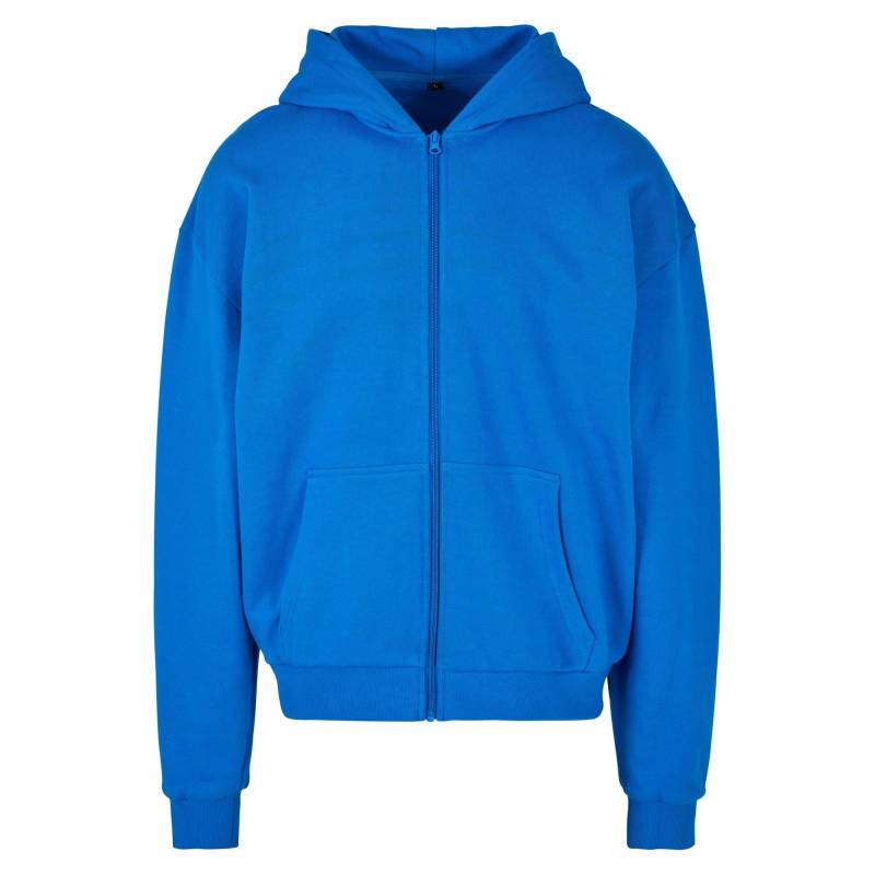 Hoodie Mit Durchgehendem Reißverschluss Ultraschwer Herren Blau 5XL von Build Your Own