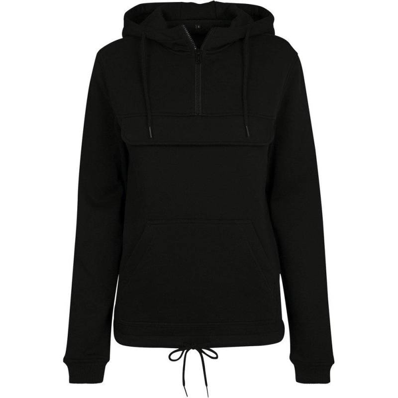 Hoodie Zum Überziehen Damen Schwarz 3XL von Build Your Own