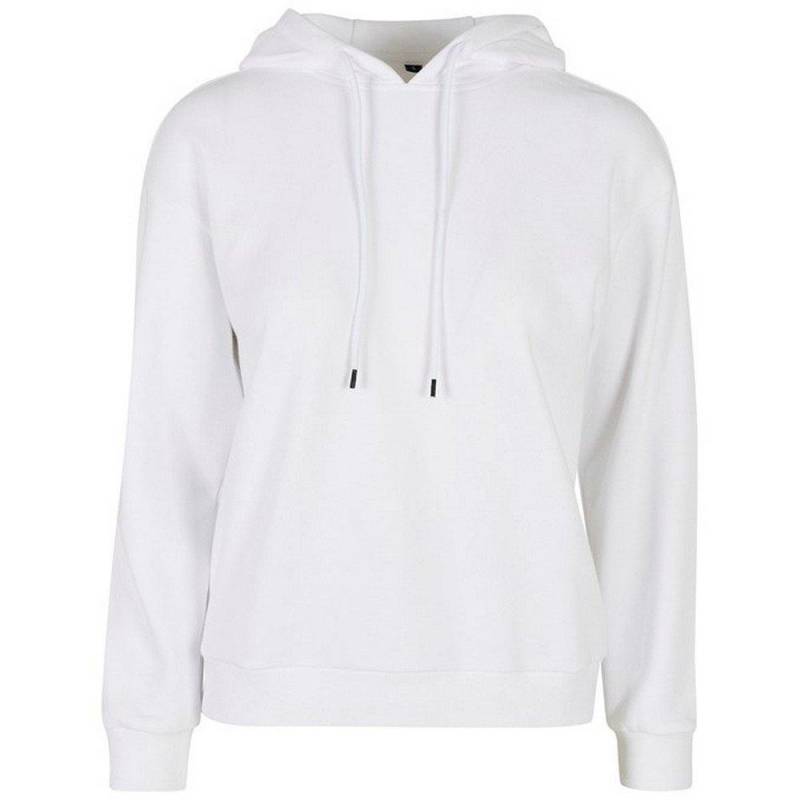 Kapuzenpullover Alltag Damen Weiss 50 von Build Your Own