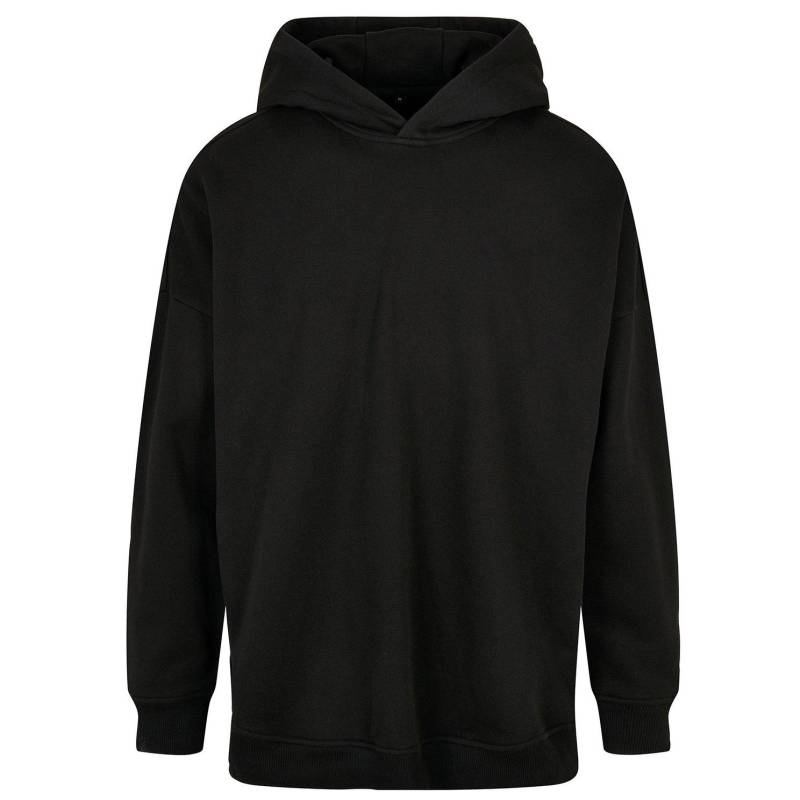 Kapuzenpullover Angeschnitten Herren Schwarz M von Build Your Own