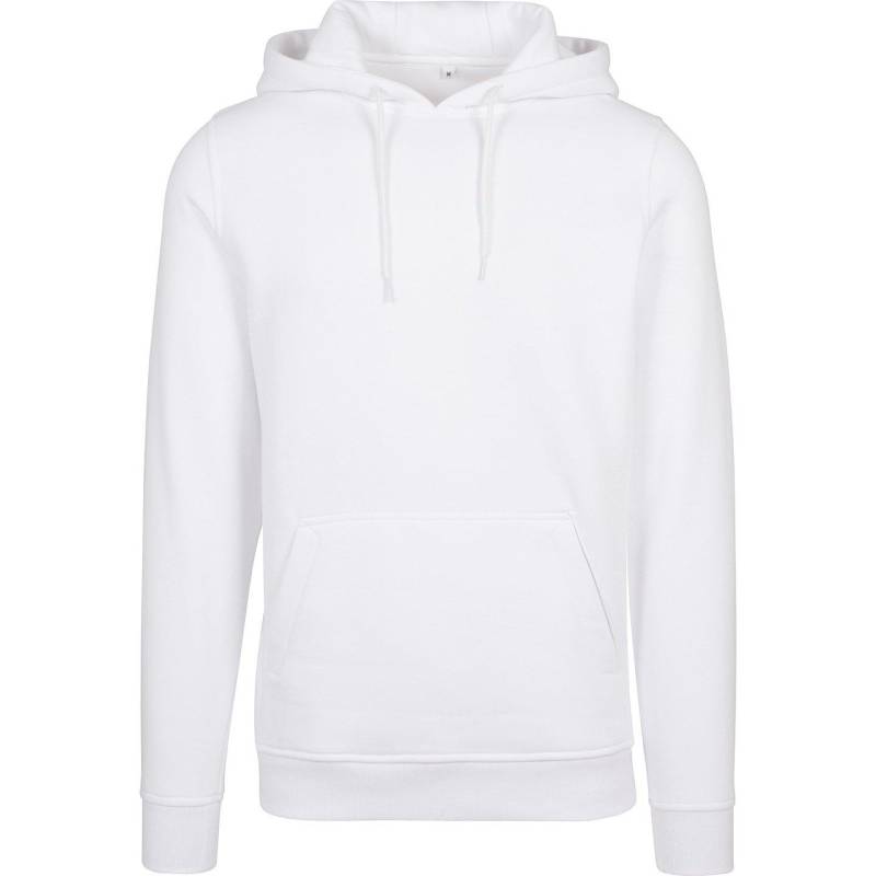 Kapuzenpullover Aus Biologischem Anbau Herren Weiss 3XL von Build Your Own