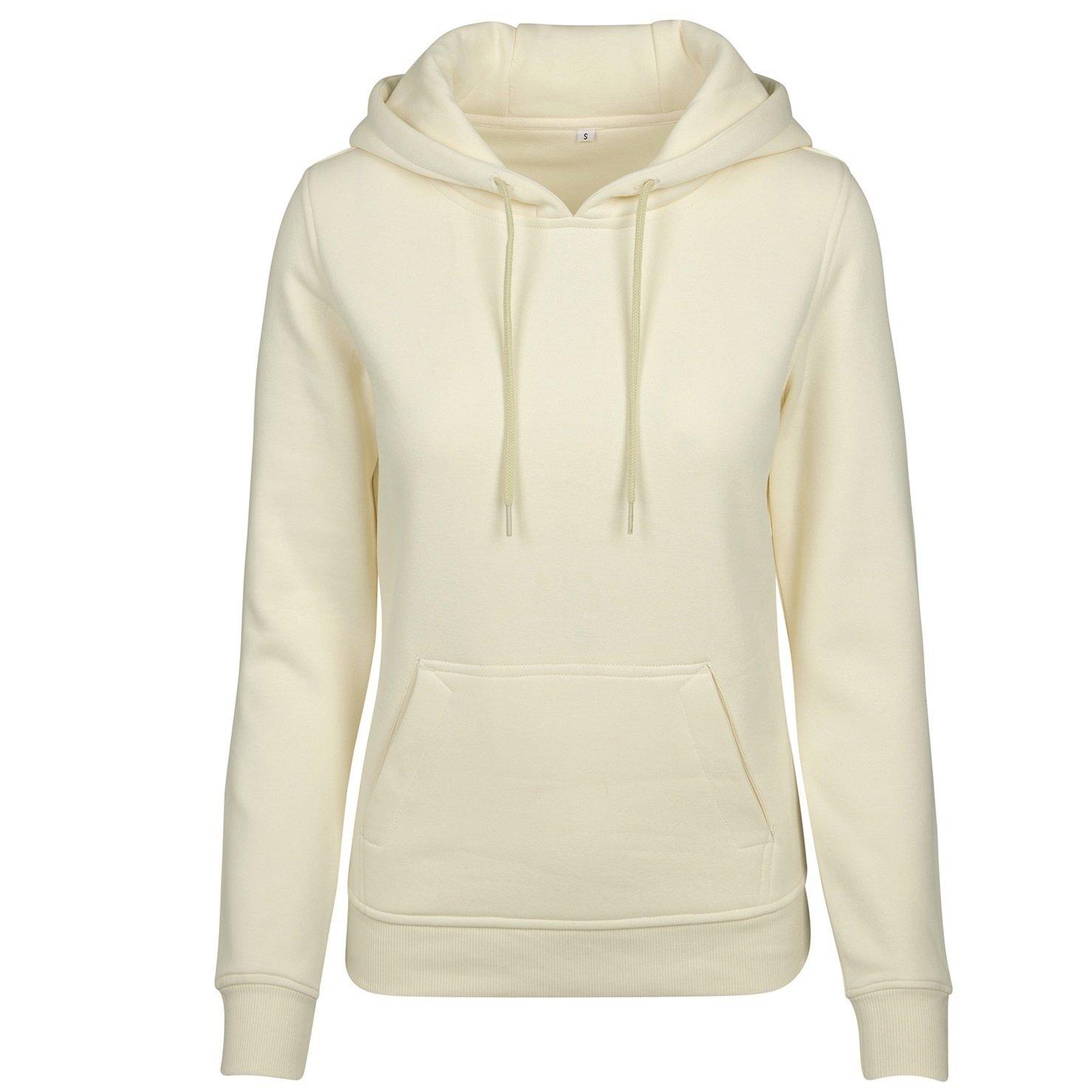 Kapuzenpullover Damen Beige 4XL von Build Your Own