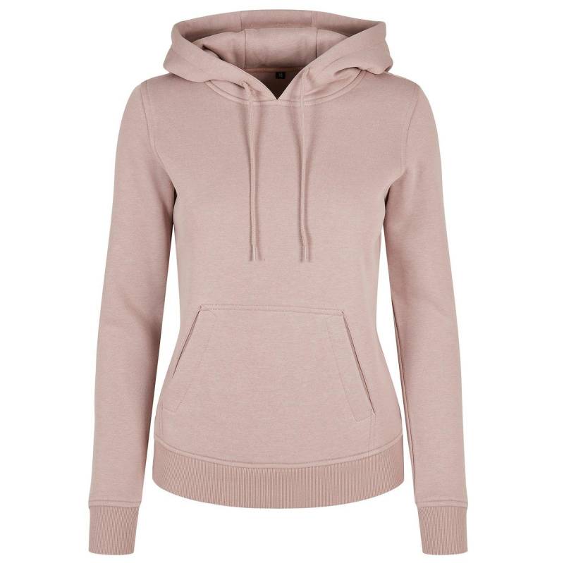 Kapuzenpullover Damen Rosa L von Build Your Own