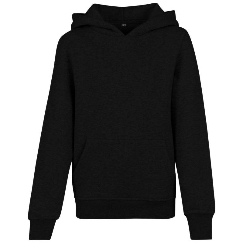 Kapuzenpullover Jungen Schwarz 116 von Build Your Own