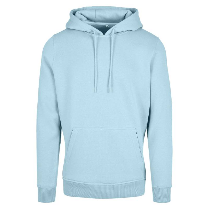 Kapuzenpullover Schwer Herren Blau M von Build Your Own