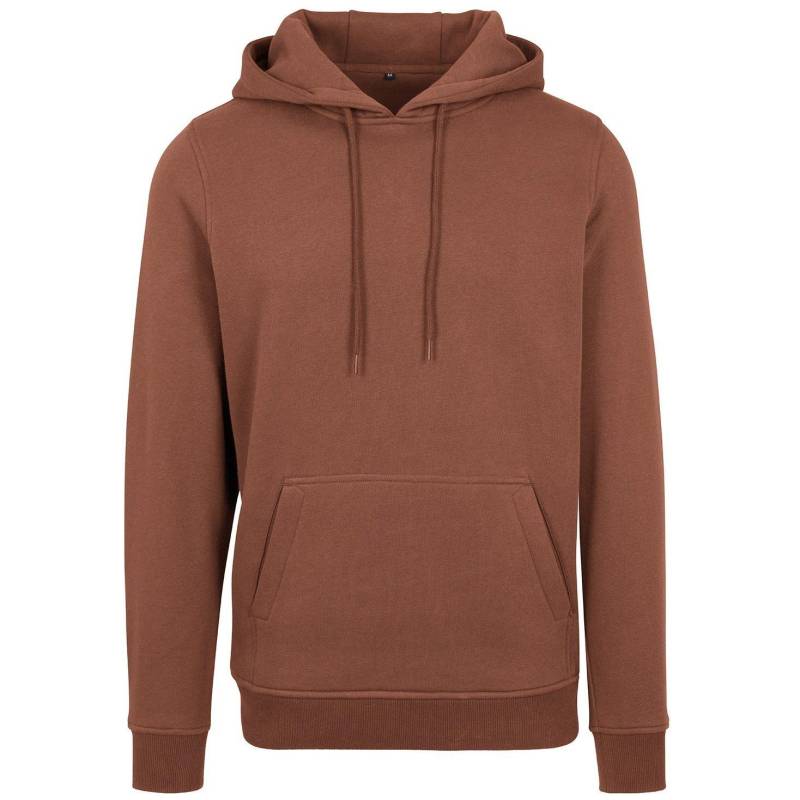 Kapuzenpullover Schwer Herren Braun XXL von Build Your Own