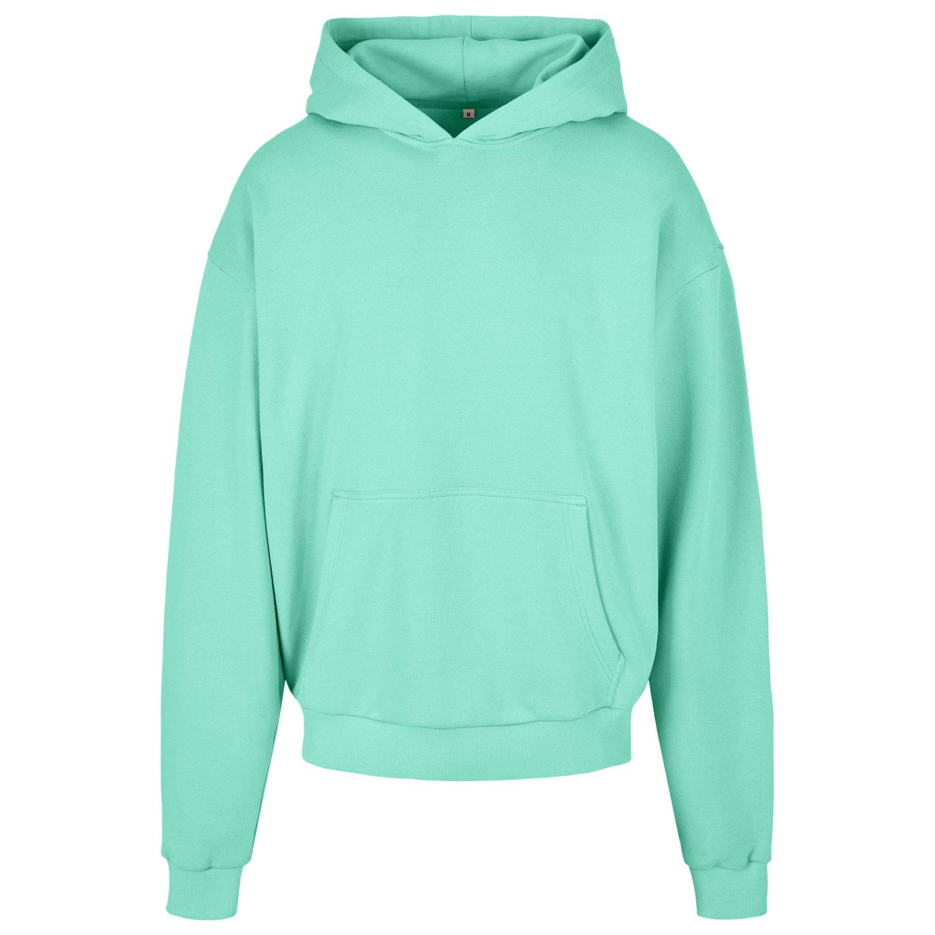 Kapuzenpullover Ultraschwer Herren Mint L von Build Your Own