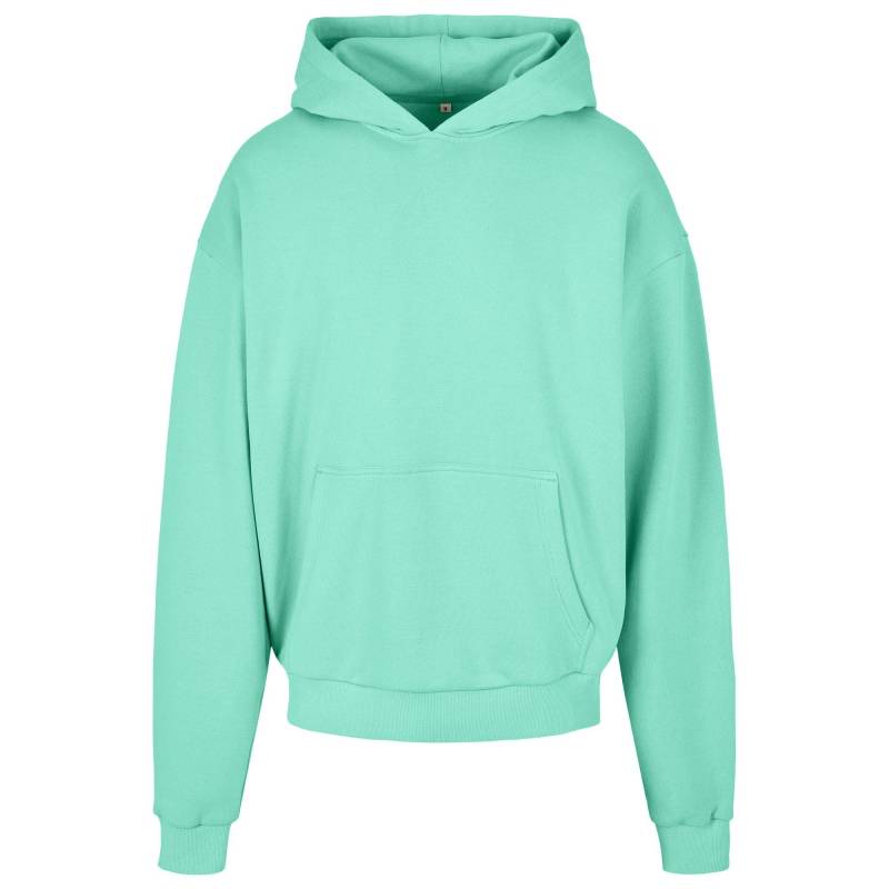 Kapuzenpullover Ultraschwer Herren Mint M von Build Your Own