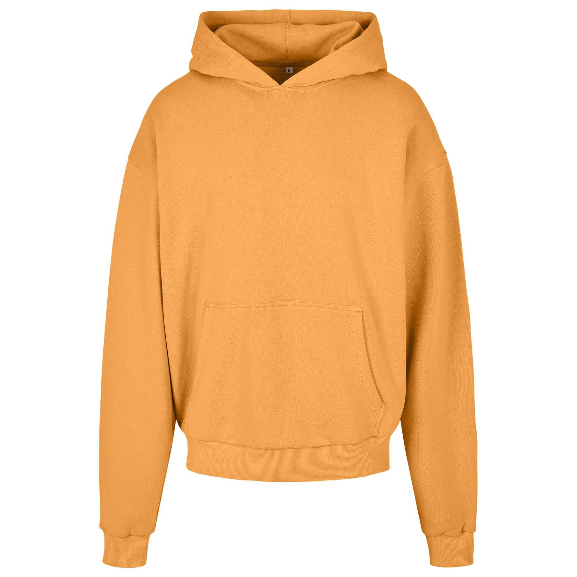 Kapuzenpullover Ultraschwer Herren Orange 3XL von Build Your Own