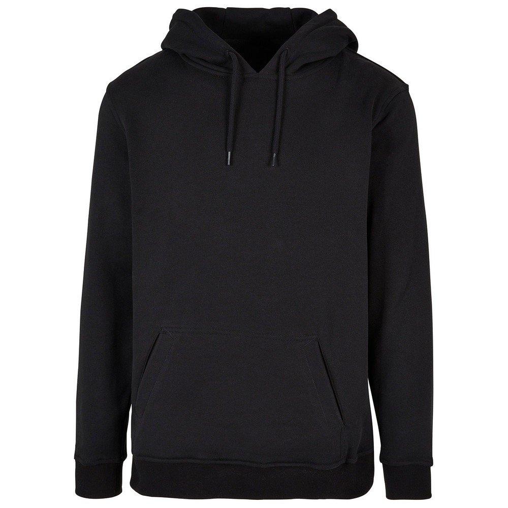 Kapuzenpullover Ultraschwer Herren Schwarz L von Build Your Own