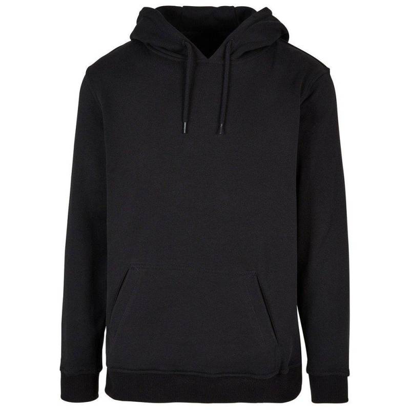 Kapuzenpullover Ultraschwer Herren Schwarz XL von Build Your Own