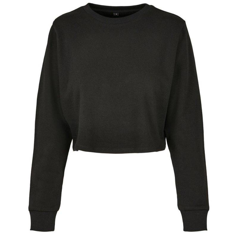 Kurzes Sweatshirt Damen Schwarz 34 von Build Your Own