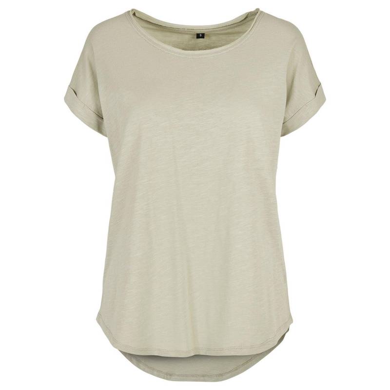 Long Tshirt Damen Beige XL von Build Your Own