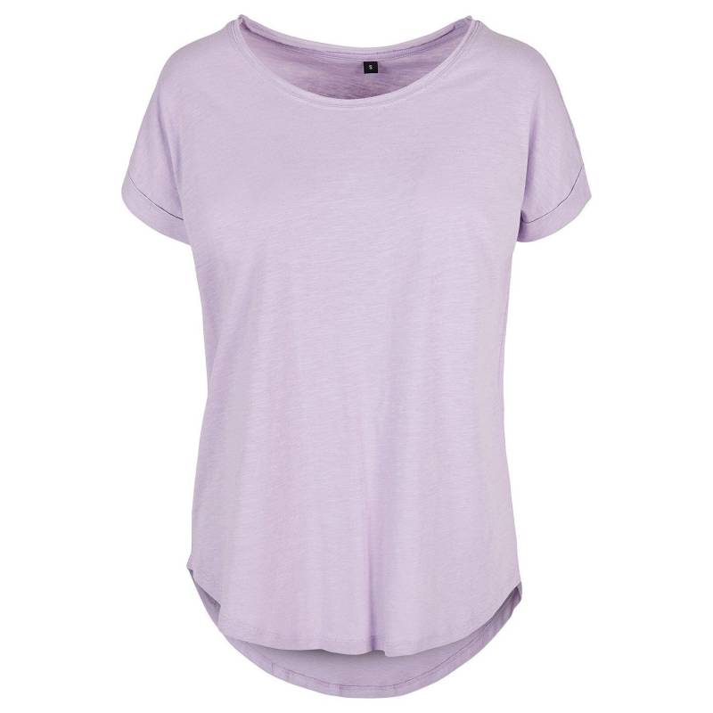 Long Tshirt Damen Flieder 3XL von Build Your Own