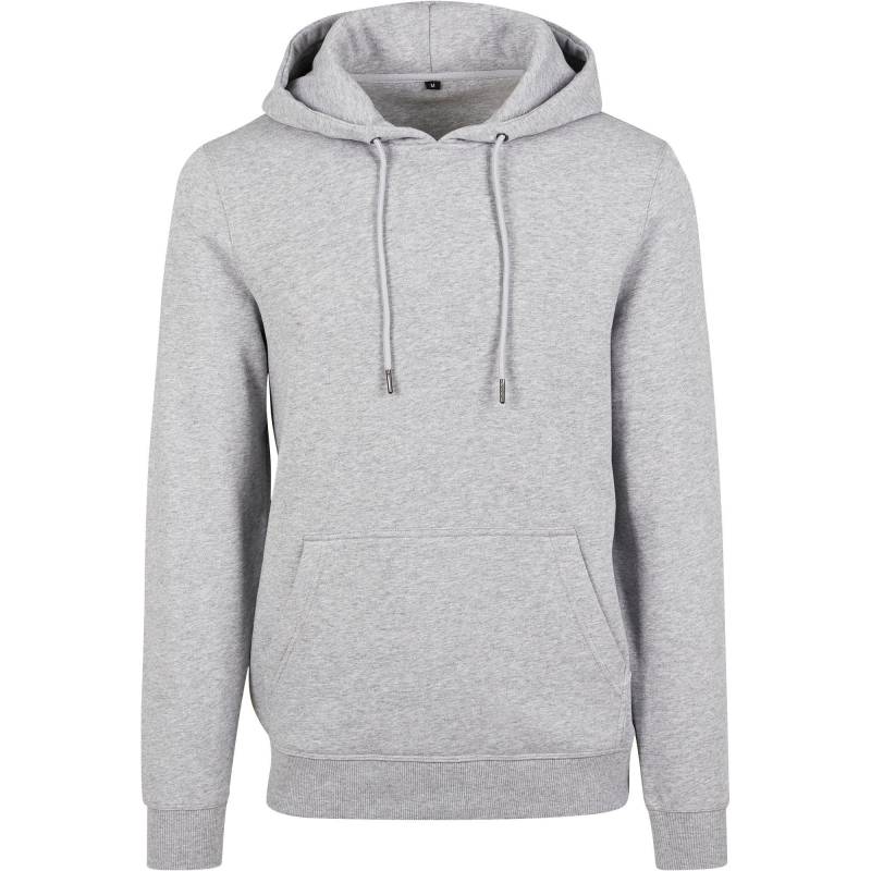 Premium Kapuzenpullover Damen Grau L von Build Your Own